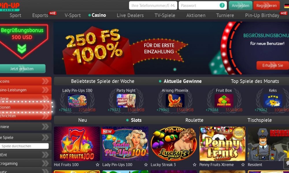 casino pin up online