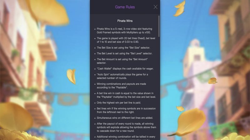 Experience the Thrill of Popping Open a Pinata Wins Slot in the UK in United Kigdom